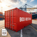 Standard 40 Fuß Seecontainer gebraucht kaufen – Lagercontainer (DV)