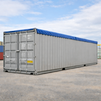 40 Fuß Open Top Container neu kaufen – OT Seecontainer für Industrie & Bau