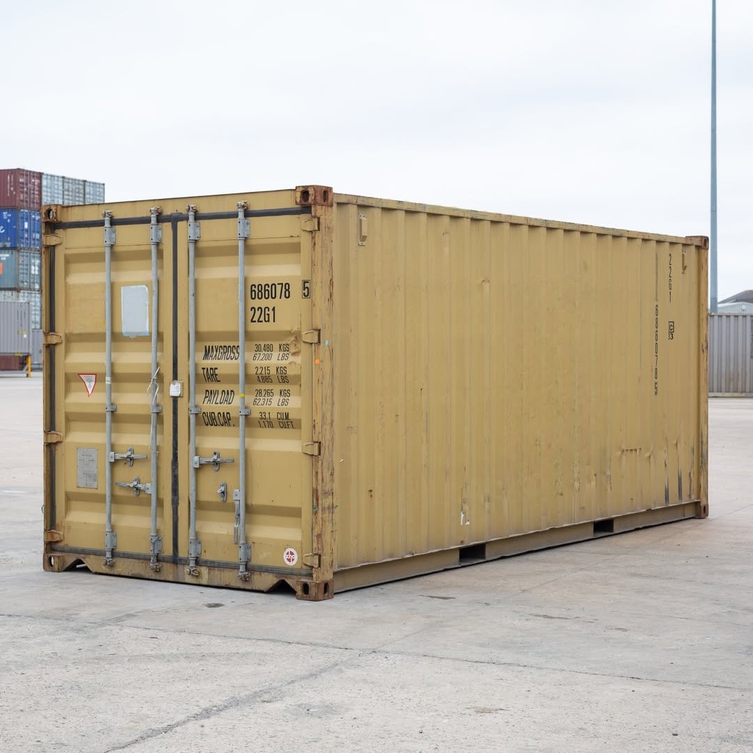 Grade-A-Standard-20Ft2 20 Fuß Seecontainer gebraucht kaufen – DV Lagercontainer | Boxdestock – Bild 1