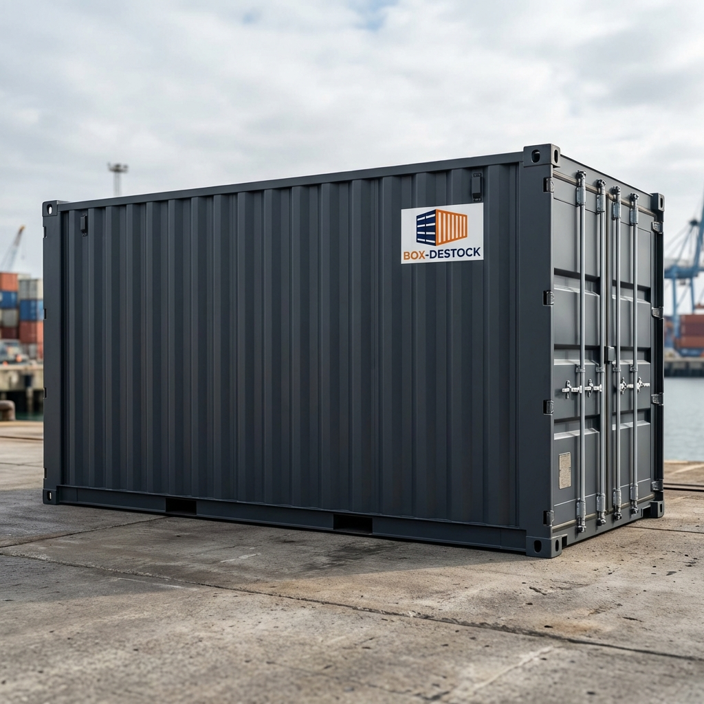 Ultra-high-definition_photorealistic_catalog_produ-1769469269310 20 Fuß High Cube Seecontainer neu kaufen – HC Lagercontainer (DV) – Bild 1