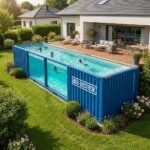 Poolcontainer 20 & 40 Fuß | Containerpool schlüsselfertig – Bild 2