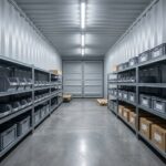 Lagercontainer 20 Fuß – ausgebauter Container für Lagerung und Stauraum – Bild 2