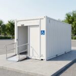 WC-Container 10 & 20 Fuß | Barrierefreier Sanitärcontainer – Bild 4